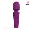 03822 | Mini Vibrador Potente com 10 Níveis Intensos de Vibração - Roxo