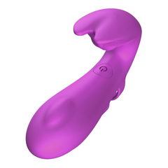 04786 | Dedeira Estimuladora de Clitoris e Ponto G com 7 Modos de Vibração - Dibe Abby - Roxo - loja online