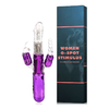 04751 | Vibrador Rotativo Recarregável com Estimulador Clitoriano e Penetrador Anal com 38 Modos de Vibração e 7 Modos de Rotação - Women G-Spot Stimulus - Roxo