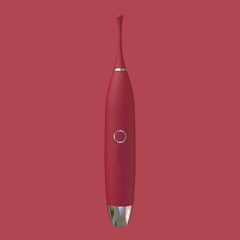 00147 | Estimulador de Clitóris Feito em Silicone com 5 Modos de Vibração Recarregável via Magnetismo - Kistoy C King - Vermelho - comprar online