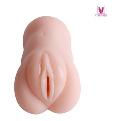04255 | Masturbador com Formato Vagina com Canal Apertadinho e Texturas internas em CyberSkin - 15,2 x 7 cm na internet