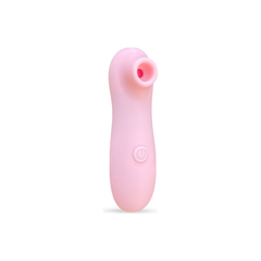 05084 | Mini Estimulador Feminino com 10 Modos de Ondas de Pressão como Sucção - XXOO - Rosa Claro - comprar online