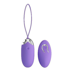 04300 | Cápsula Vibratória Recarregável com 12 Modos de Vibração e Controle Sem Fio - Pretty Love Berger - 7,2 x 3,2 cm - Roxo - comprar online