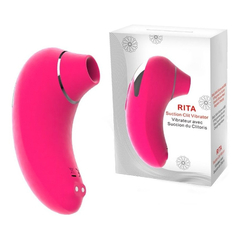 03897 | Estimulador de Clitóris Com 9 Modos de Sucção - NV Toys Rita - Magenta