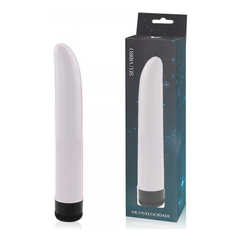 03047 | YouVibe - Vibrador com Vibração Multivelocidade Textura Canelada - Branco