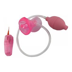 00801 | Aparelho de Sucção Feminino em Formato de Boca com Vibração Multivelocidade - Pump N Play - Rosa - comprar online