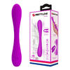 03636 | Vibrador Estimulador de Ponto G e Clitóris Recarregável e Dobrável em Silicone com 12 Modos de Vibrações - Pretty Love Yedda - Magenta