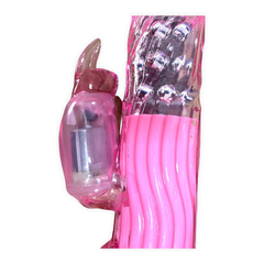 04119 | Vibrador Rotativo Estimulador de Ponto G e de Clitóris com Vibração Multivelocidade e Nódulos Rotativos - Sex And The City - 25,5 x 3,7 cm - Rosa na internet
