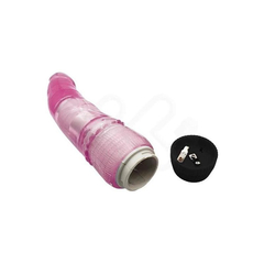04289 | Vibrador de Ponto G no Formato de Pênis Realístico com Vibração Multivelocidade - Soft Portable Female Sex Toy - 11,7 x 3,5 cm - Rosa - loja online