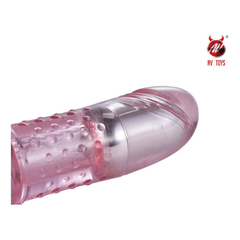 Imagem do 03899 | Vibrador com Textura de Nódulos e Vibração Multivelocidade - NV Toys Venue Vibe - 13,5 x 3,5 cm - Rosa