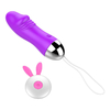 02240 | Mini Vibrador com 10 Modos de Vibrações em Silicone - Dildo - Roxo