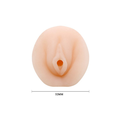 04456 | Masturbador Formato Vagina com Túnel Interno Texturizado - Temptation Passion Lady