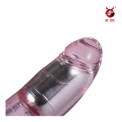 03900 | Vibrador Estimulador de Ponto G e Clítoris com Vibração Multivelocidade - NV Toys Zouk Vibe - 13,5 x 3,5 cm - Rosa