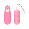 04011 | Cápsula Vibratória em ABS com 10 Modos de Vibrações e Controle Remoto Wireless - Green Baby Fashionable Vibrating Egg - Rosa