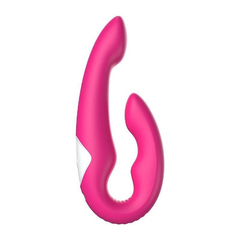 04419 | Vibrador de Ponto G e Clitóris com 9 Funções de Vibrações e Controle Remoto - S-Hande Regines - Rosa - comprar online