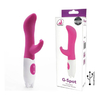 02246 | Vibrador Ponto G com Estimulador Clitoriano Recarregável com 10 Modos de Vibração - G-Spot - Rosa