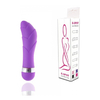 01754 | Vibrador Personal com Relevo em Ondas e Vibração Multivelocidade - G-Spot - 11 x 2,5 cm - Rosa