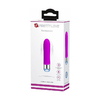 03860 | Vibrador Personal com 12 Modos de Vibrações e Resistência à Água - Pretty Love Sampson - 12,3 x 2,8 cm - Roxo