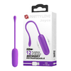 02382 | Cápsula Vibratória Recarregável em Silicone com 12 Modos de Vibração e Função Memória - Pretty Love Joyce - Roxo