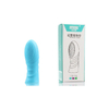 03295 | Dedeira em Silicone com Saliências Massageadoras - Azul