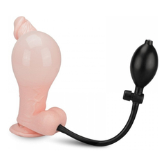 00781 | Pênis Infável com Escroto e Ventosa - Inflatable Realistic Cock - E-VARIEDADES