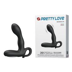 02338 | Estimulador de Próstata e Períneo em Silicone Soft Touch com 30 Modos de Vibração - Pretty Love Barrack - comprar online
