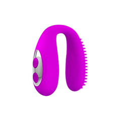 00420 | Vibrador para Boca em Silicone Recarregável com 3 Modos de Vibração - Pretty Love Mabel - comprar online