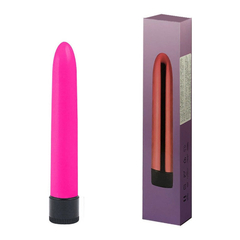 02157 | Vibrador Personal Liso em ABS Atóxico com Vibração Multivelocidade - 18cm - Pink