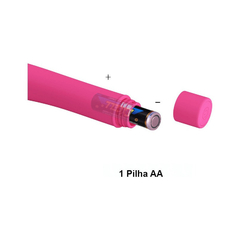 00986 | Vibrador Estimulador de Ponto G em Silicone com 10 Modos de Vibração - Pretty Love Bogey - 15 x 2,6 cm - Rosa