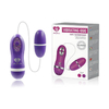 00558 | MBQ VIBRATING EGG - Cápsula Vibratória com Controle Remoto de Fio e Vibração Única - Roxo