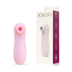 05084 | Mini Estimulador Feminino com 10 Modos de Ondas de Pressão como Sucção - XXOO - Rosa Claro - E-VARIEDADES