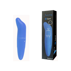 03140 | Jinle Spot - Mini Vibrador de Ponto G em Forma de Golfinho com Vibração Única - Azul