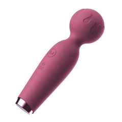 03209 | Massageador Corporal Recarregável com 10 Modos de Vibrações - Magenta