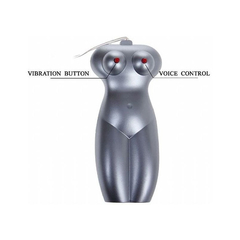 04037 | Masturbador Masculino em CyberSkin com Forma de Bunda e Pernas, Contém Vagina e Ânus Penetráveis, Pelos Pubianos e Vibração - Passion Lady - 80 x 25 cm