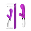 04796 | Vibrador com Estimulador Clitoriano em Silicone com 10 Modos de Vibração e Escalonamentos - XXOO G-Spot Silicone Vibrator - Roxo