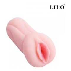 01553 | Masturbador em formato de Vagina Com Fissuras e Texturas Internas - Lilo - comprar online