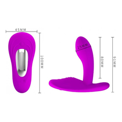 00534 | Estimulador de Clitoris com Penetrador e 12 Modos de Vibração - Pretty Love Magic Fingers - comprar online