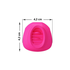 Imagem do 03658 | Mini Vibrador Estimulador de Clitóris Recarregável Soft Touch com 12 Modos de Vibrações - Rosa