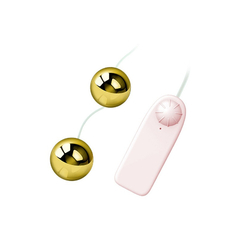 02402 | Bolas de Pompoar com Vibração Multivelocidade- GOLDEN BALL - comprar online