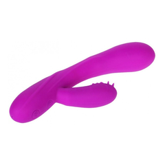 00640 | Vibrador Estimulador Clitoriano e Ponto G Recarregável com Saliências e 30 Modos de Vibrações - Pretty Love Harry