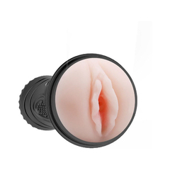 03426 | Masturbador Lanterna em TPR com Formato de VAGINA e Textura Interna Sem Vibração - Baby Pussy - comprar online