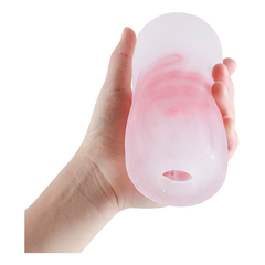 04720 | Masturbador Masculino Formato Lanterna Vagina com Ponta que Brilha no Escuro - Vermelho na internet