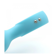 03501 | Plug Anal em Silicone com 10 Modos de Vibração e Anal de Segurança - Kisstoy Man Orville - Azul - comprar online