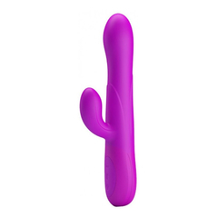 01775 | Vibrador Estimulador do Ponto G e Clitóris Recarregável com 7 Modos de Vibrações e Ponta Inflável - Pretty Love Douglas - 24 x 3,5 cm na internet