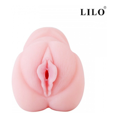 00074 | Masturbador em formato de Vagina Feito de CyberSkin com Fissuras e Texturas Internas - Lilo - comprar online