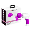 03736 | Massageador Recarregável Corporal com Cabeça Flexível e 7 Modos de Vibração e 5 Níveis de Intensidade - Pretty Love Super Power - Roxo