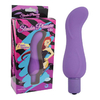 01984 | Vibrador Ponto G em Silicone com 10 Modos de Vibrações - Slender Pleasure Vibe - Roxo