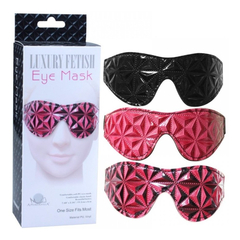 00625 | Eye Mask - Venda para Olhos em Couro Ecológico e Vinil - Rosa - comprar online