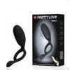 00281 | Anel Peniano em Silicone com Estimulador Clitoriano Vibratório - Pretty Love Ethel