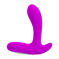 01844 | Estimulador de Próstata e Períneo em Silicone Soft Touch com 30 Modos de Vibração - Pretty Love Backie - Roxo na internet